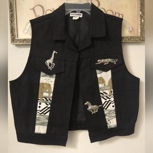 Vintage Women's Safari Jean Vest